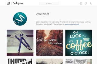 Follow us on Instagram