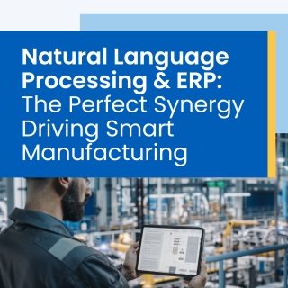 Natural Language Processing & ERP: The Perfect Synergy Driving Smart Manufacturing