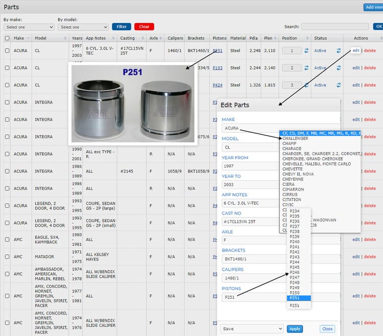 Visual Catalogue Excellence: Vestrainet's Online Showcase for ATL
