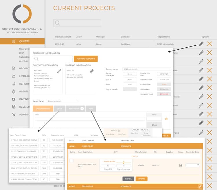Custom Control Panel