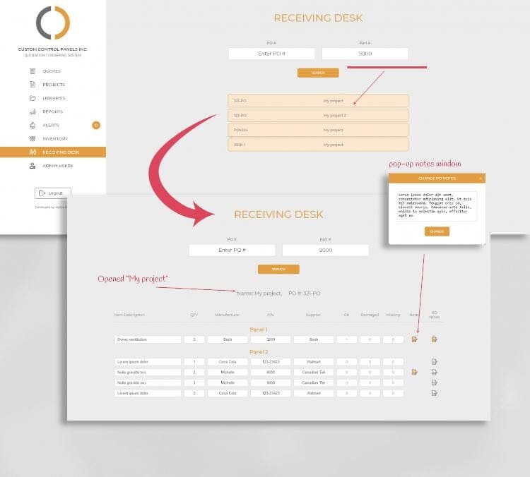 Custom Control Panel