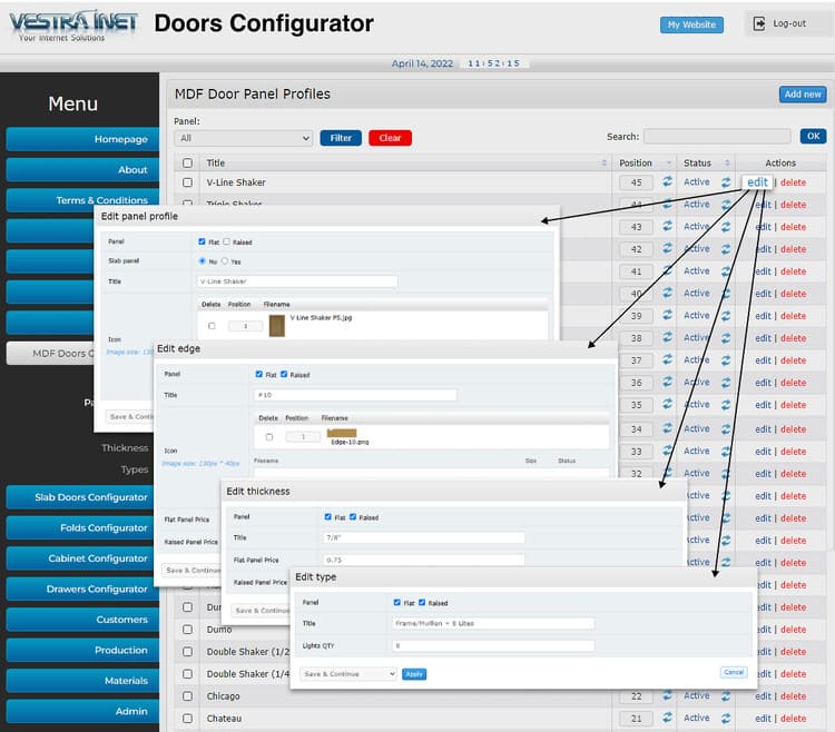 Production Schedule Configurator in Action