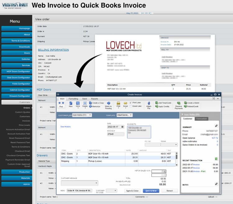Production Management System Overview