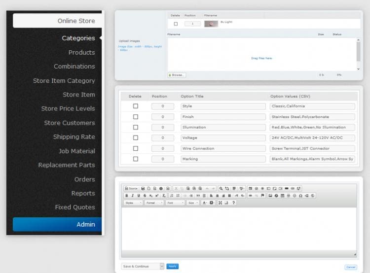 Seamless Online Ordering System for Elevator Components