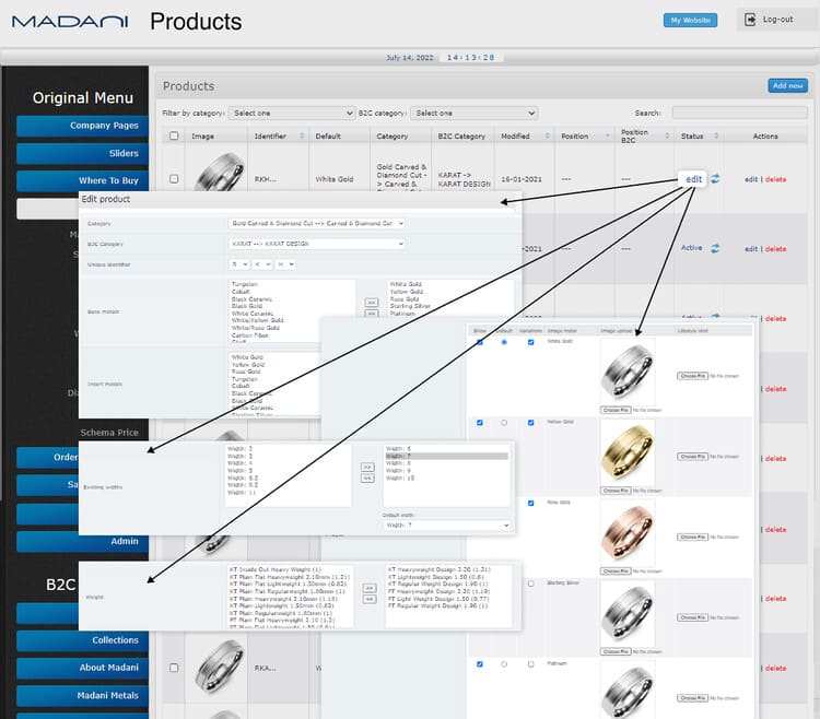 Real-time Visual Configuration Updates